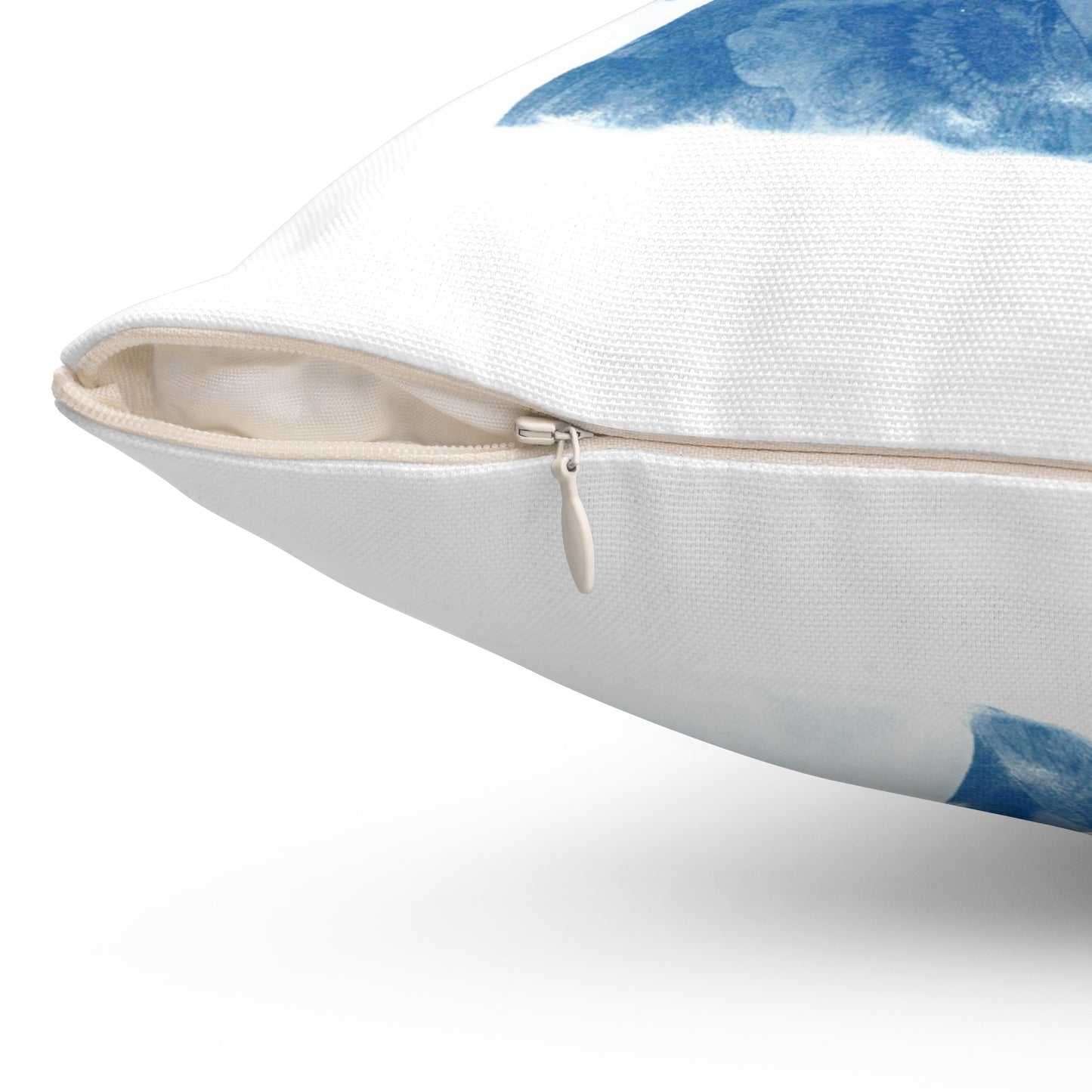 Funky Chick in Blue #1 Throw Pillow