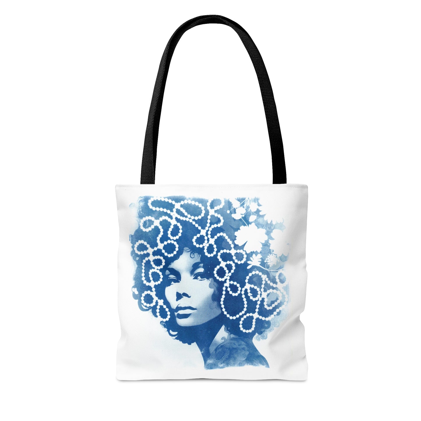 Funky Chic in Blue Tote Bag