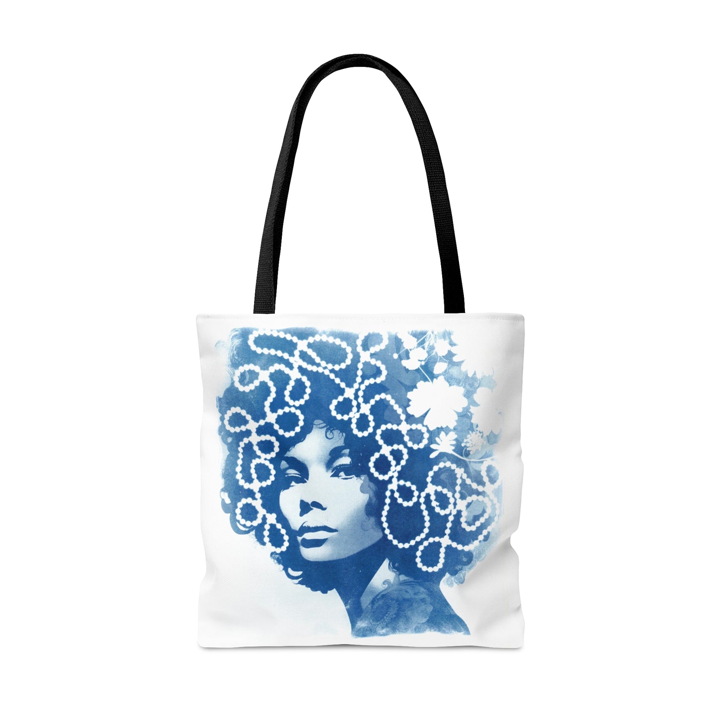 Funky Chic in Blue Tote Bag