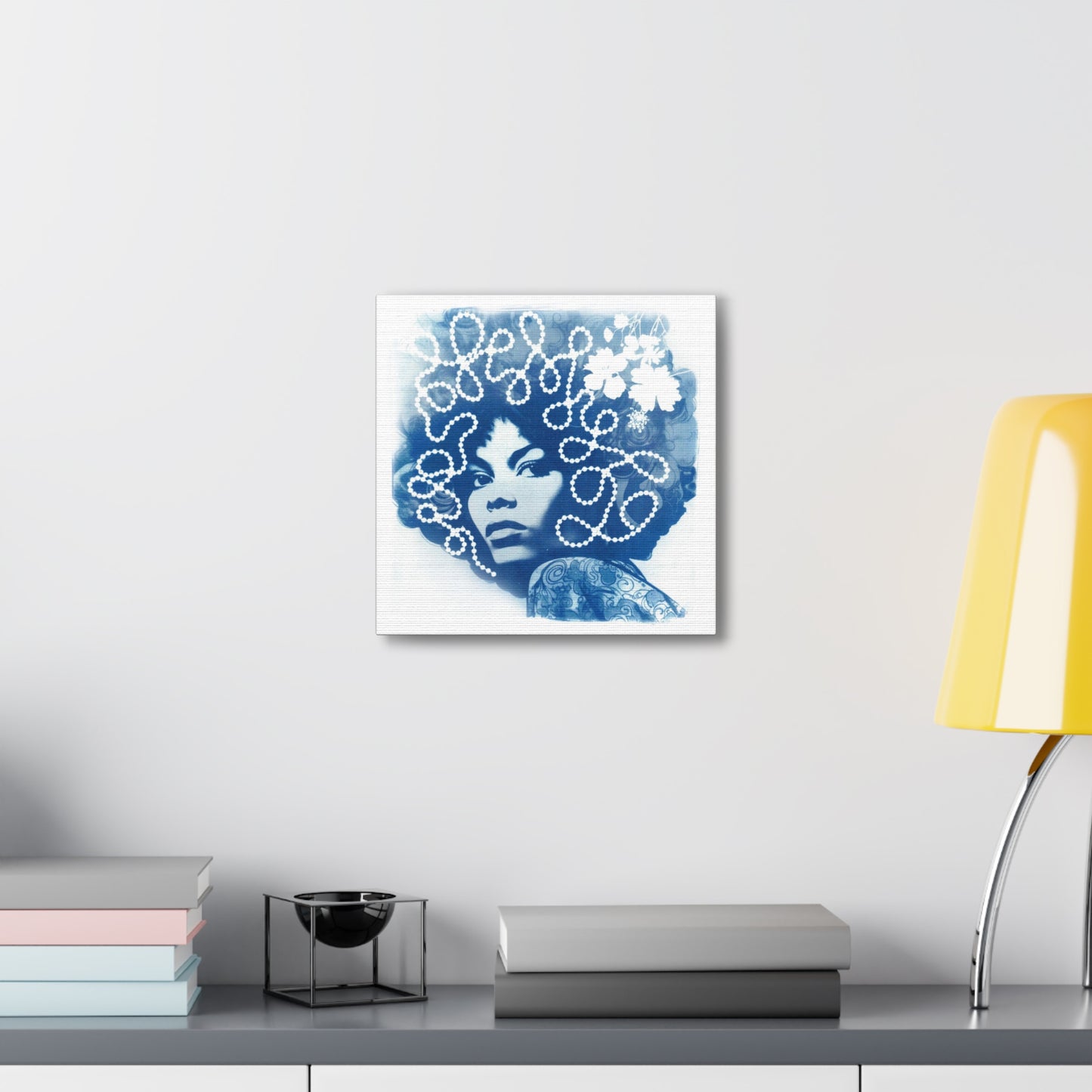 Funky Chic in Blue #2 Canvas Gallery Wraps