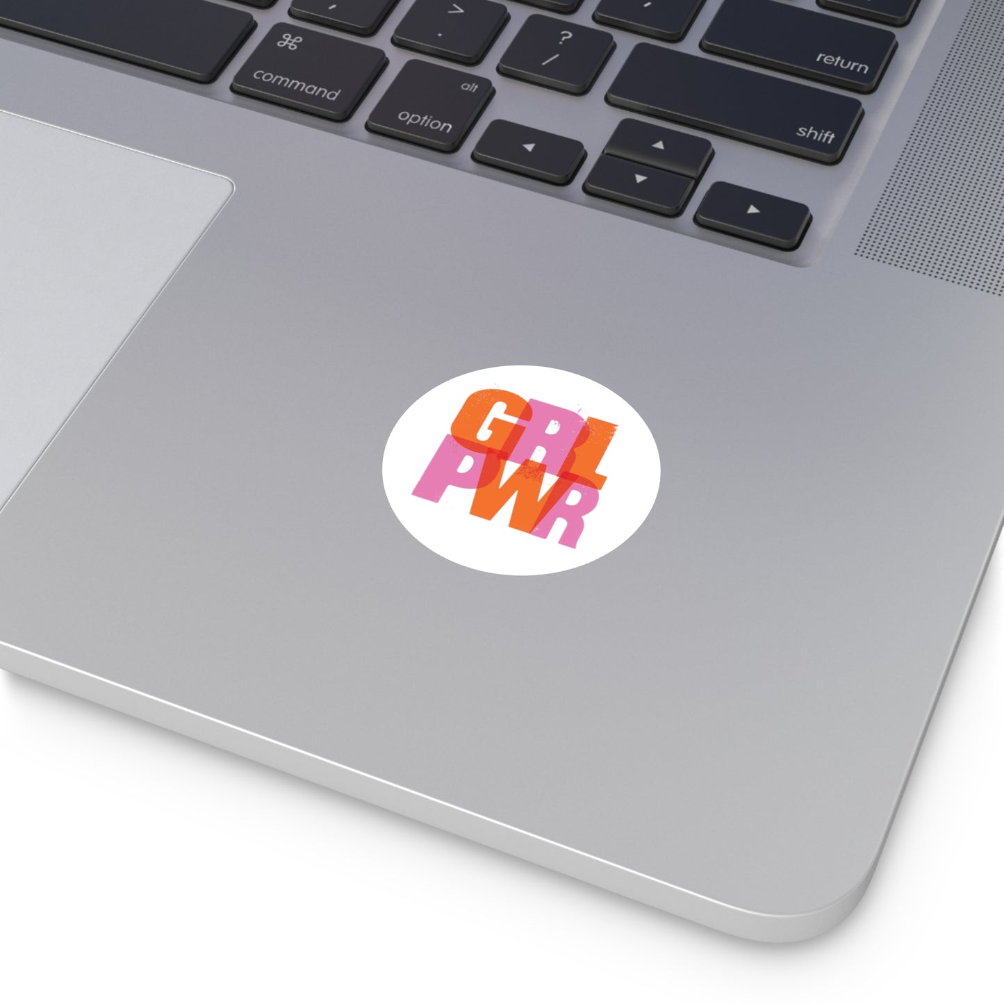 GRL PWR Round Vinyl Stickers