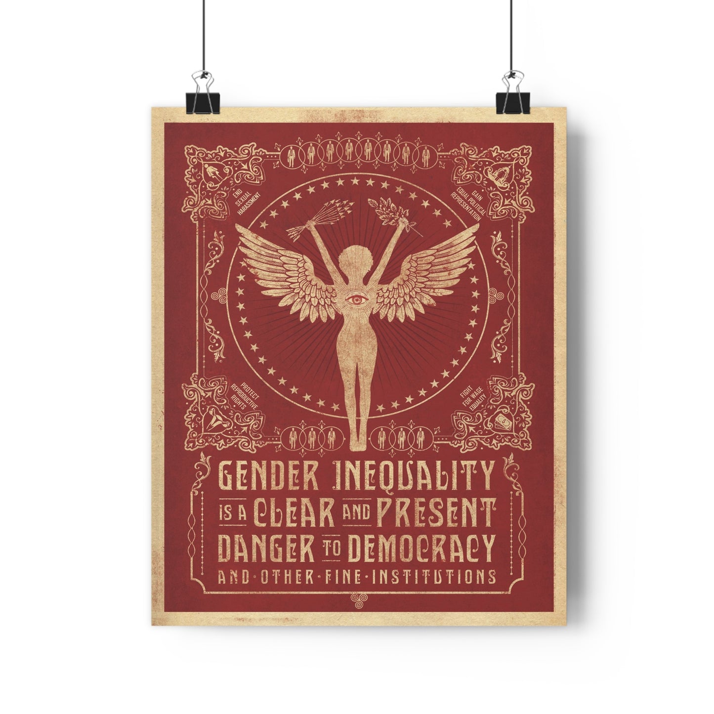 Gender Inequality Giclée Art Print