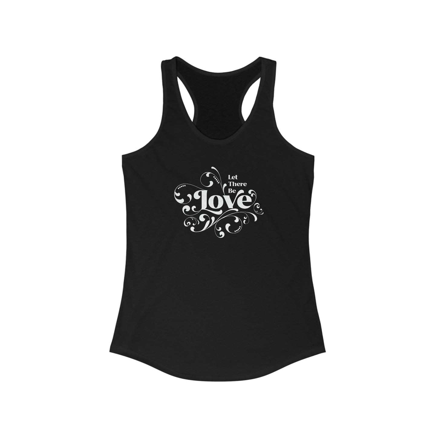 Let there be Love Women's Racerback Tank