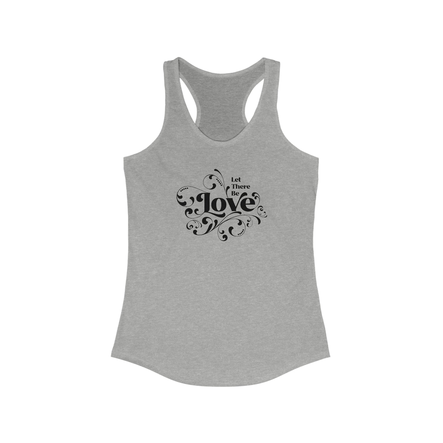 Let there be Love Women's Racerback Tank