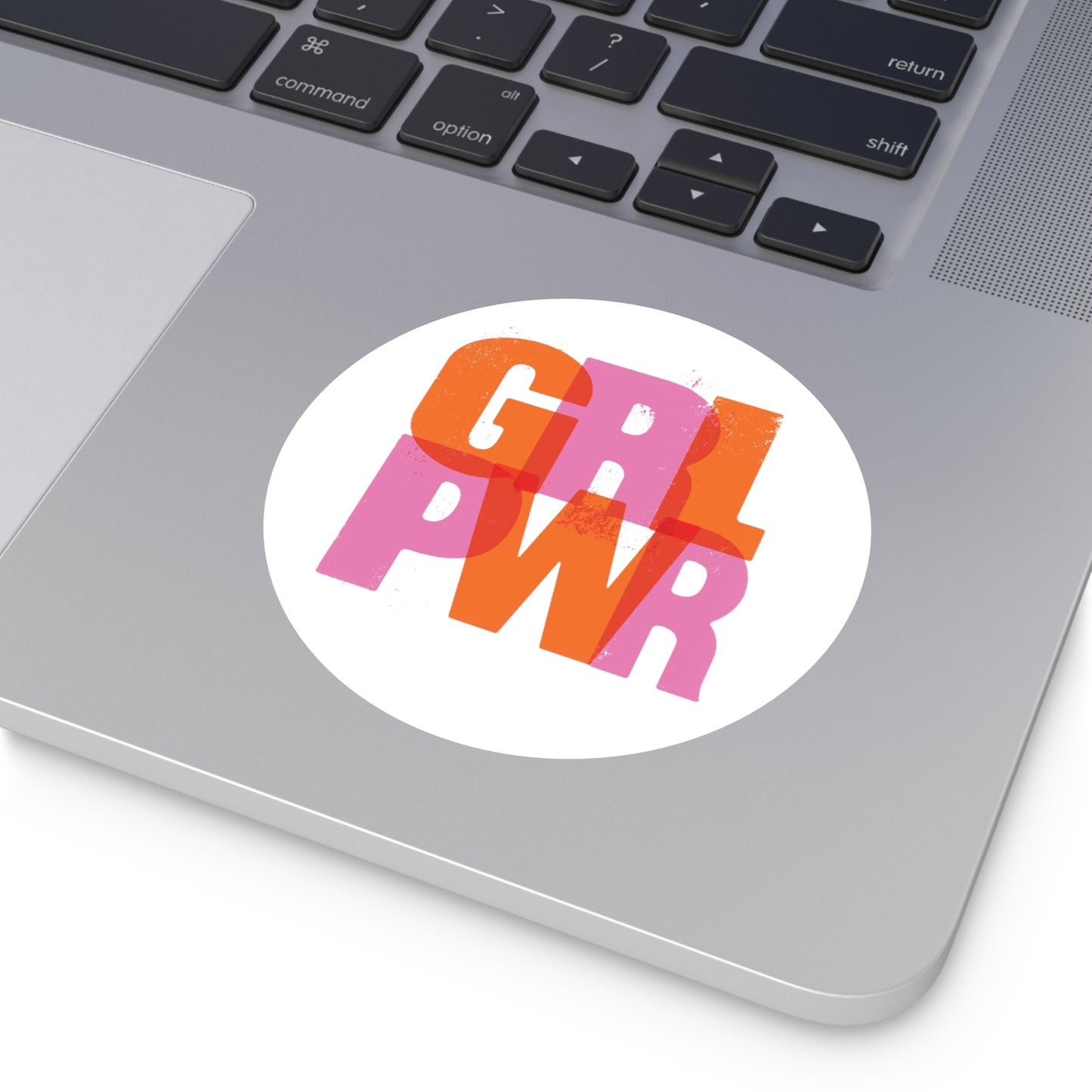 GRL PWR Round Vinyl Stickers