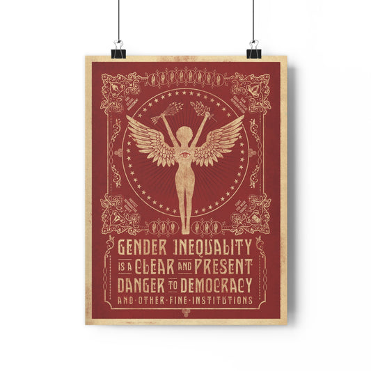 Gender Inequality Giclée Art Print