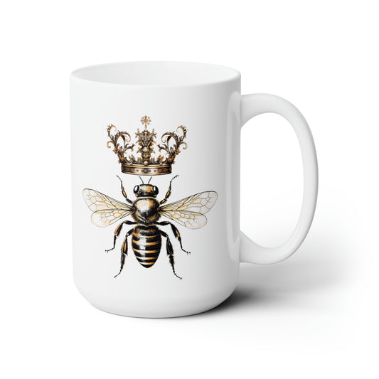 Queen Bee Ceramic Mug 15oz