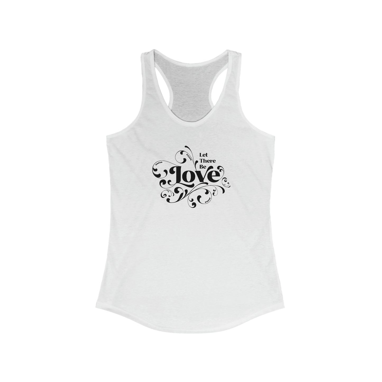 Let there be Love Women's Racerback Tank